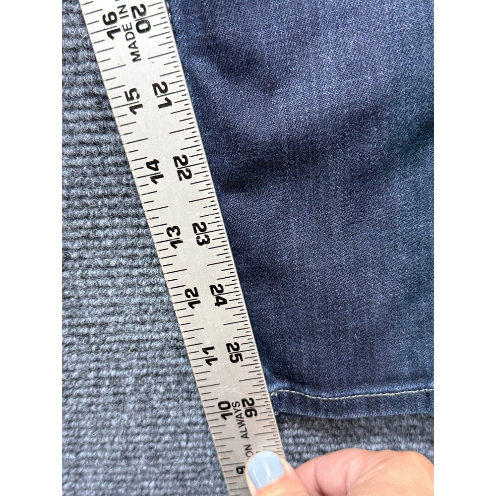Hudson Skinny Jeans Women 28 Blue Excellent Flap Pocket Low Rise W428DHA - Picture 9 of 12